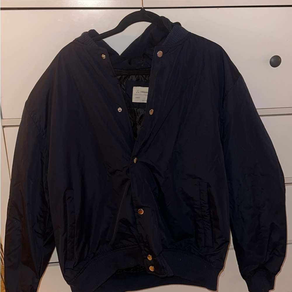 Zak Brand Men’s Large Navy Puffer Jacket NWT
